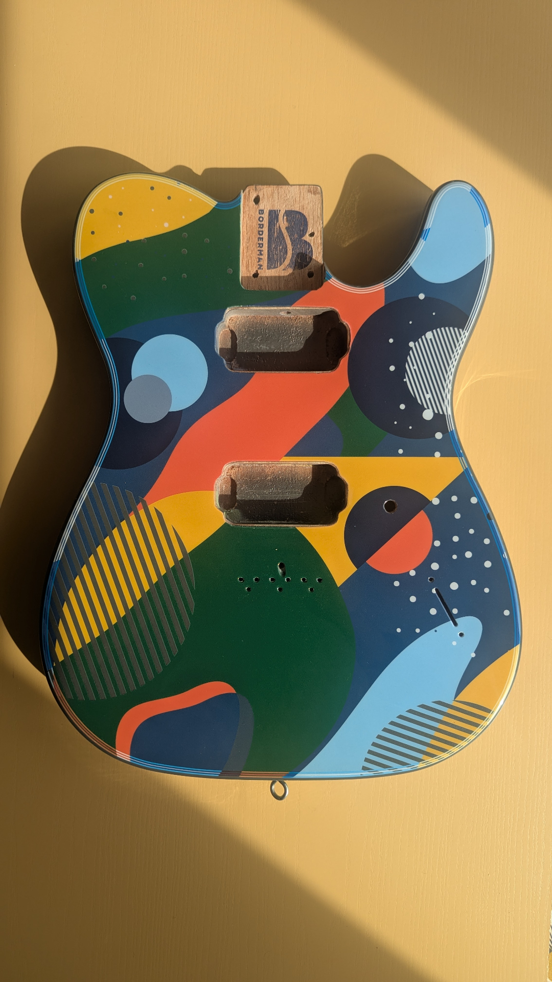 Blusher 03 guitar front view