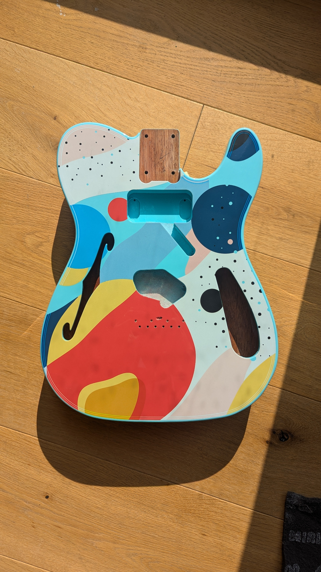Fracture guitar front view